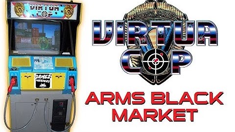 VIRTUA COP! Arcade Shooter! Sega Gun Game! Arms Black Market Mission