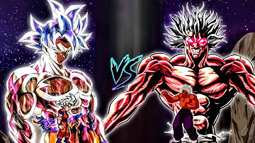 Goku DBS V3.5 MUI OP Buff (New) VS Yujiro Hanma 12P OP in Jump Force Mugen