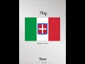 Flag history of italy