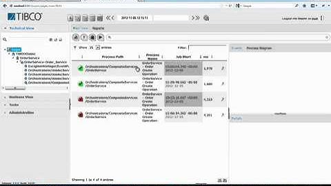 TIBCO BusinessWorks ProcessMonitor Intro