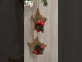 Звезда из джута - очень простое и красивое украшение | Новогодний декор своими руками | DIY Пташечка