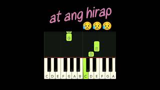 Video thumbnail of "AT ANG HIRAP - ANGELINE QUINTO #shortvideo"