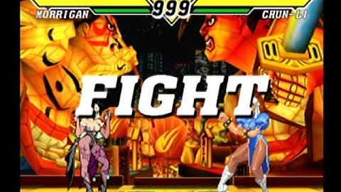 Morrigan, Mai Shiranui, Sakura vs. Vice, Blanka, Chun-Li - Capcom vs. SNK 2