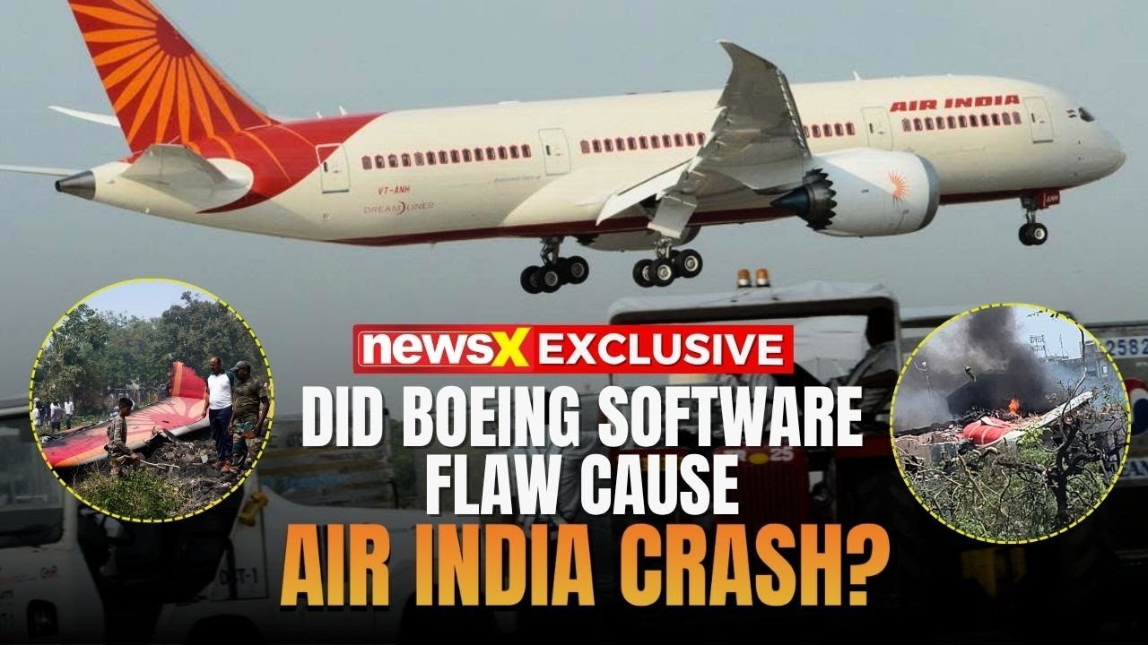NewsX LIVE: AI-171 Crash: US Aviation Expert's TSG Exclusive | Software Issues Behind Boeing Crash?