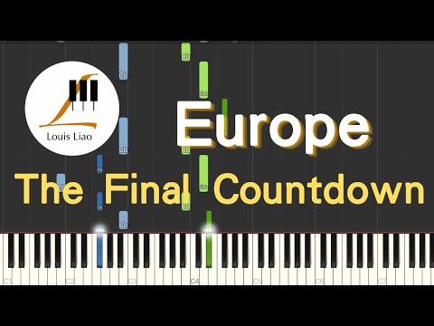 The Final Countdown 最後倒數 (簡譜版) - Europe 歐洲合唱團