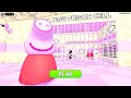 PEPPA PIG'S PRISON RUN! Obby roblox Gameplay Walkthrough No Death 4K