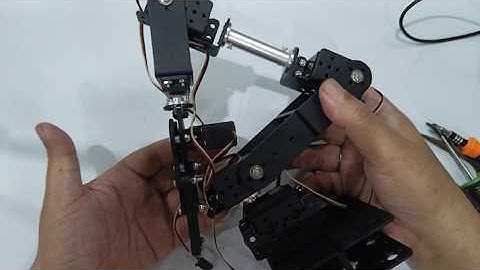 ASSEMBLY OF 6DOF ROBOTIC ARM KIT