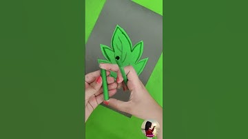 🐛🌿 Wiggly Worm on a Branch – Fun DIY Toy to Make & Play!#papercraft #wiggly worm