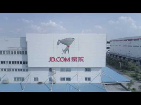 JD.com Fully Automated Warehouse in Shanghai