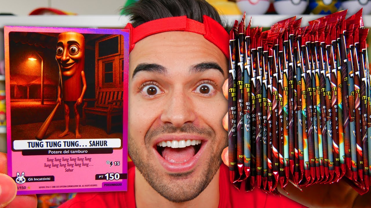 APRO LE NUOVE CARTE DEI BRAIN ROT E TROVO TUNG TUNG TUNG SAHUR