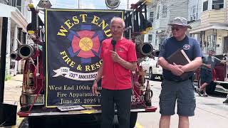 100th Birthday Celebration for the 1925 Ahrens Fox Piston Pumper