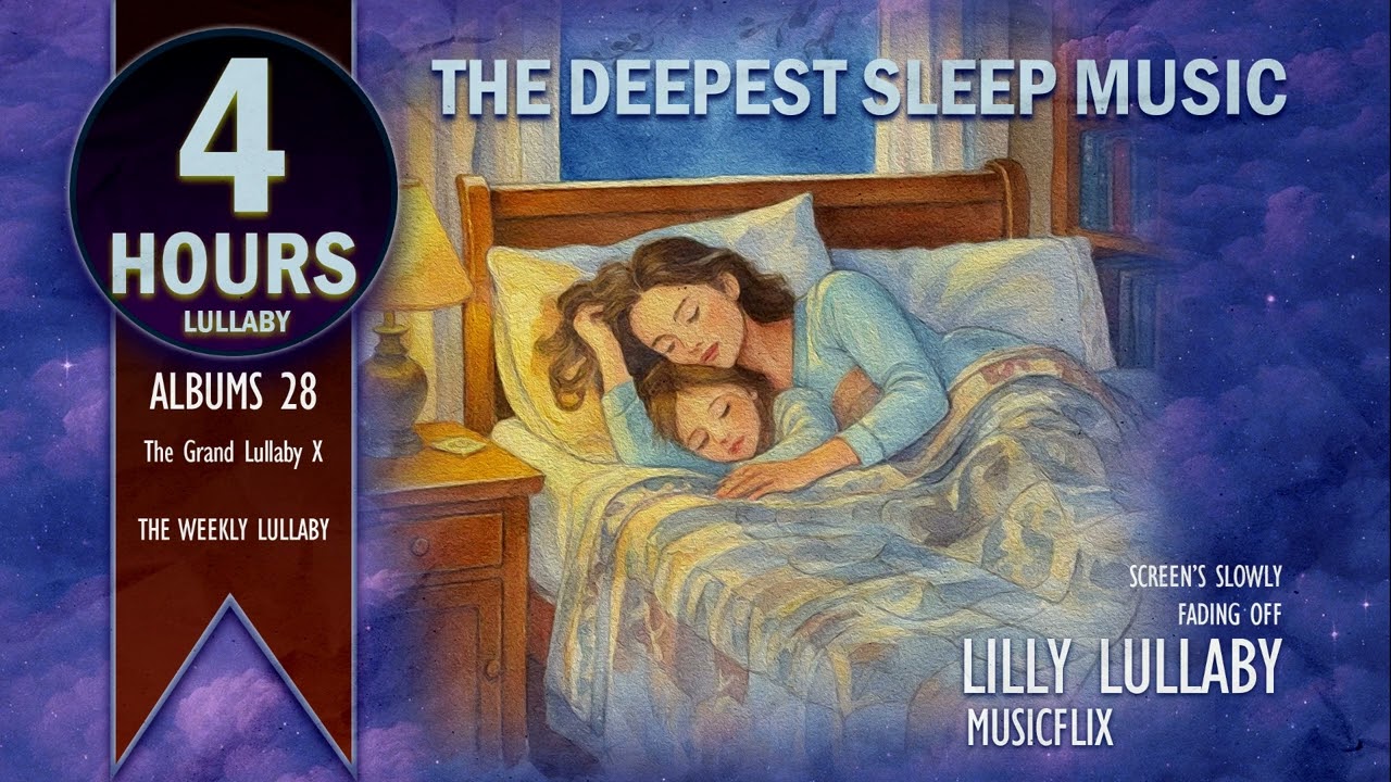 4 Hours Lullaby: Deep Sleep Music For Baby, The Grand Lullaby X - Lilly Lullaby