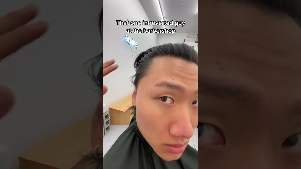 That one introverted guy at the barbershop #comedyskit #shorts #nyc
