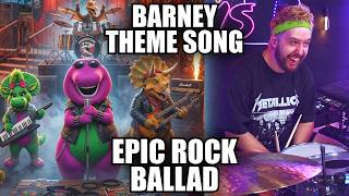 Barney Theme Song but it's an Epic Rock Ballad