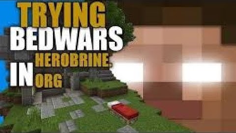 Getting 10 wins in Bedwars!!! / Part 2 / Herobrine org