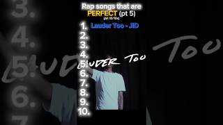 Rap songs that are PERFECT (pt 5) #rap #jid #hiphop #littlesimz #jayz #kendricklamar #future #metro