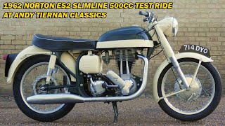 1962 Norton ES2 Slimline 500cc at Andy Tiernan Classics #09451NRT