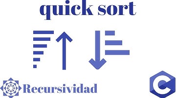 QuickSort : Ordenamiento recursivo ( Implementación en C )