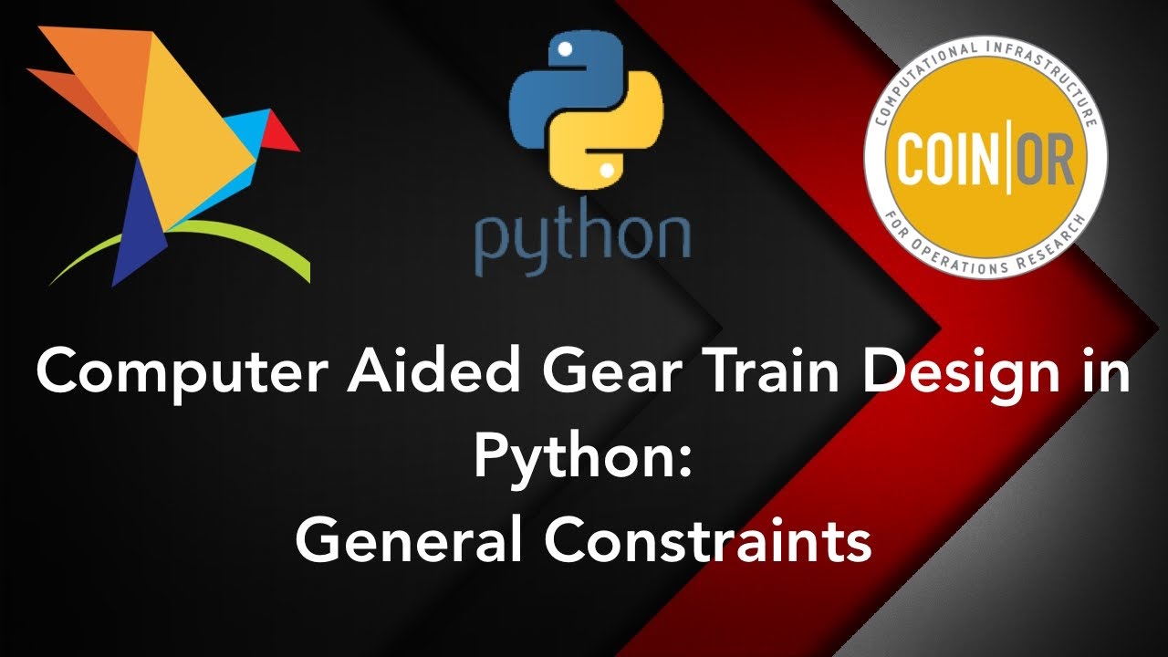 Computer-Aided Reverted Gear Train Design + Optimization in Python ...