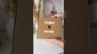 Unboxing - Bambu Lab Pla Matte Ivory White