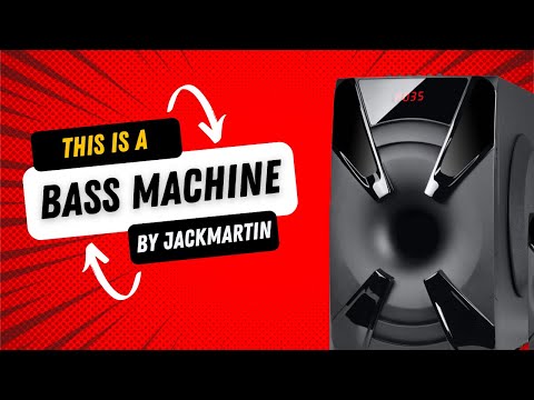 Jack Martin JM 090 2.1 Channel Home Theatre 80W Bluetooth Speaker Home Audio Bass Machine - video from Jack Martin