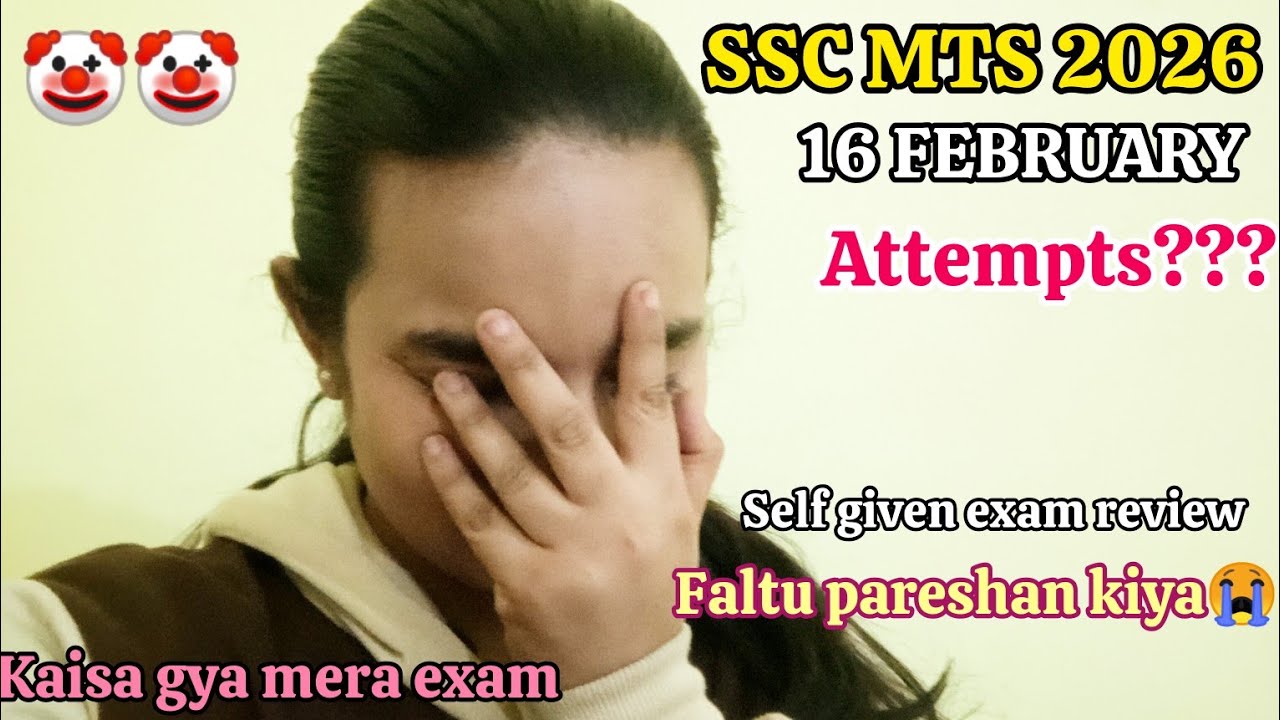 SSC MTS 2nd shift analysis 16  Feb 2026 🤡 || SSC MTS review। Ssc MTS 2026 analysis#ssc #sscmts