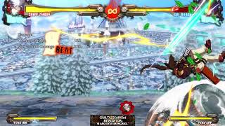 GGXrd rev2 chipp command grab corner combo
