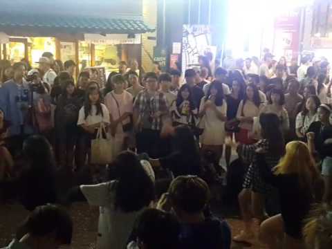[홍대버스킹 댄스버스킹] 20160910토 [Hongdae kpop dance busking]