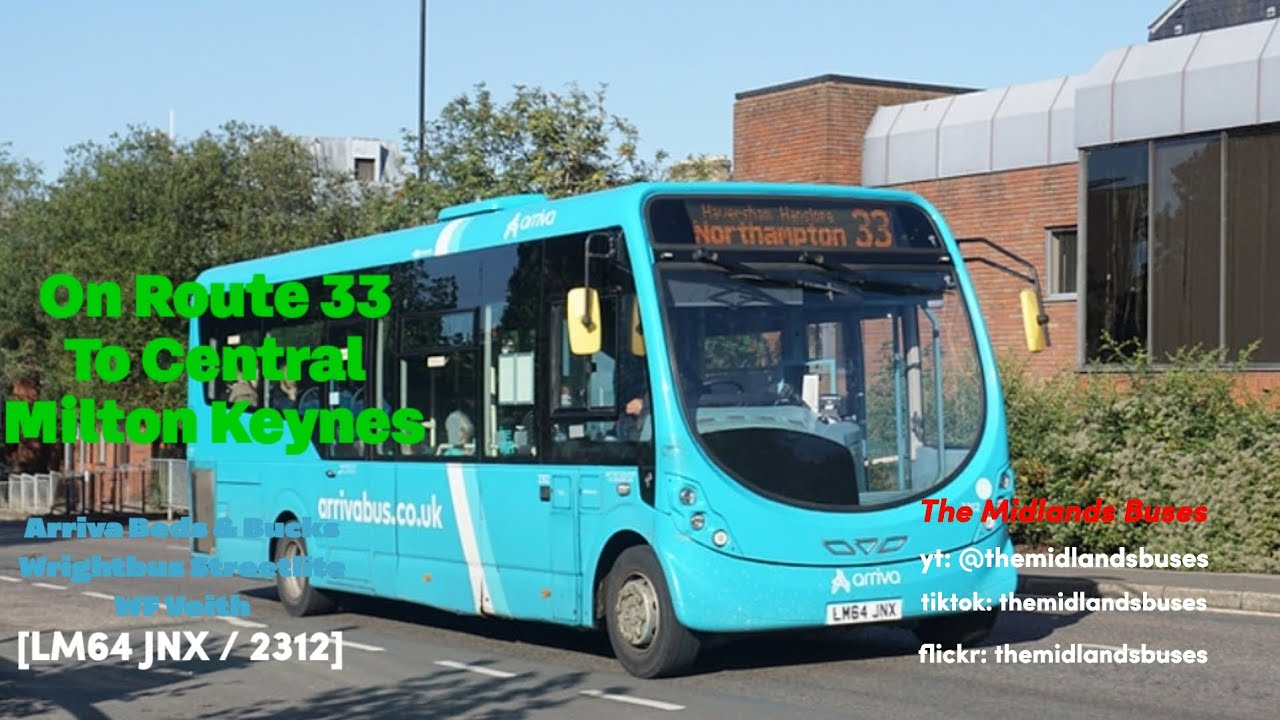 Arriva Beds & Bucks Wrightbus Streetlite WF Voith (LM64 JNX | 2312)