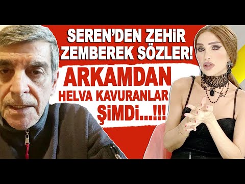 Seren Serengil'den Sacit Aslan'ın iftiralarına olay cevap! 'Arkamdan helva kavuranlar...'''