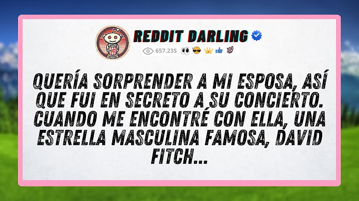 Quería sorprender a mi esposa, así que fui en secreto a su concierto. Cuando me encontré con ella...