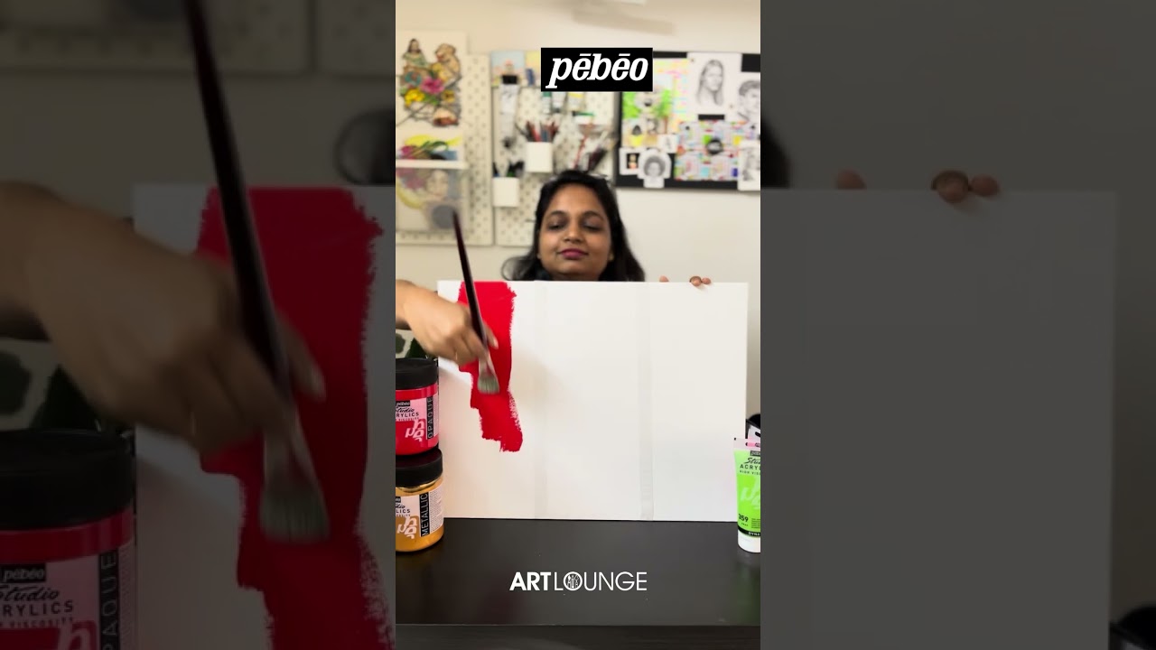 Looking for the perfect acrylic paints? Step up to Pebeo Studio High Viscosity Acrylics