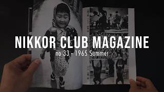 Nikkor Club Magazine no 33 - 1965 Summer