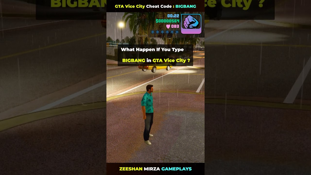 GTA Vice City Cheats Codes | Zeeshan Mirza Gameplays (ZMG) 