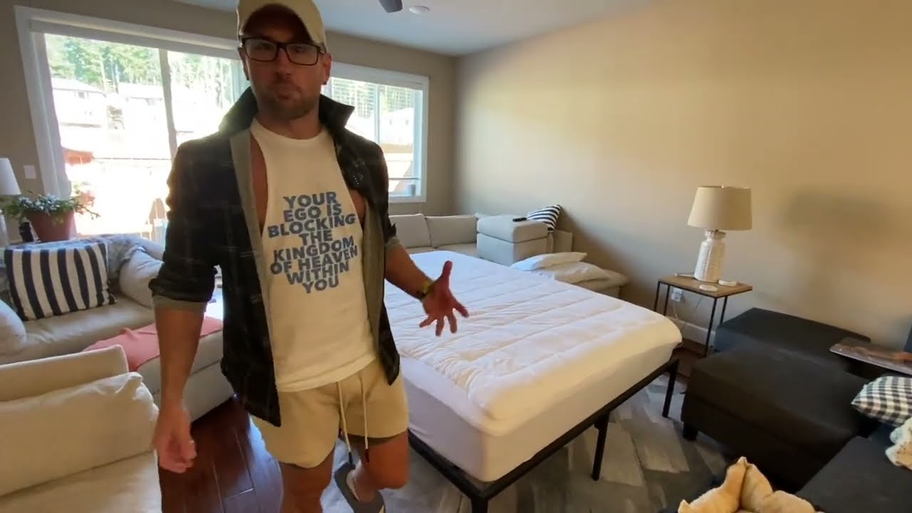 Quicklock Light Steel Bedframe with foundation