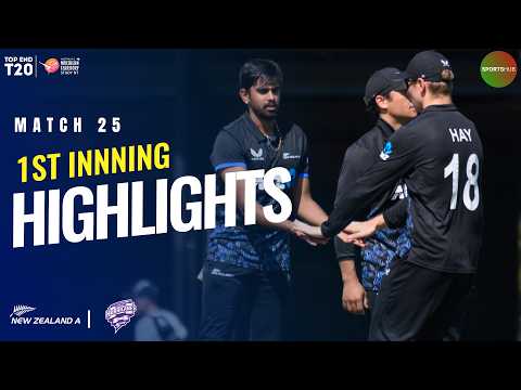 1st Innings Highlights | New Zealand A vs Hurricanes | Top End T20 2026 | Match 25 | ZP1K