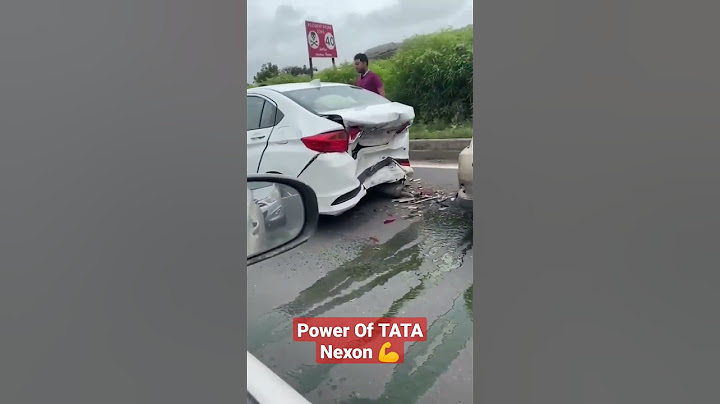 Tata Nexon Build Quality 🔥 Most Dangerous Accident 2022 #shorts  #tatamotors #tatanexon #nexon