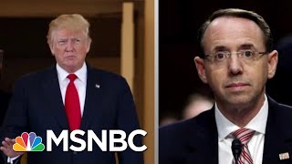 Lawrence On President Donald Trump And Rod Rosenstein's ‘Strangest’ Meeting | The Last Word | MSNBC