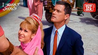 Jeannie Tells Her Master That A Man Hit Her At The Market | I Dream of Jeannie (Barbara Eden)