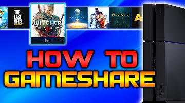 HOW TO GAMESHARE ON PS4 *2017* How to get free Games easiest way!!!