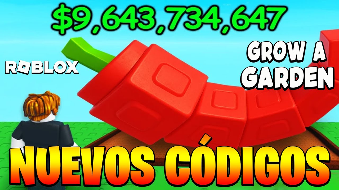 NUEVOS CÓDIGOS de 🍅GROW A GARDEN🍅 activos / CODIGOS de Hacer crecer un ...
