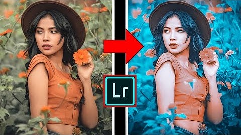 Moody Blue effect photo editing in lightroom | Light room editing |lightroom mobile tutorial