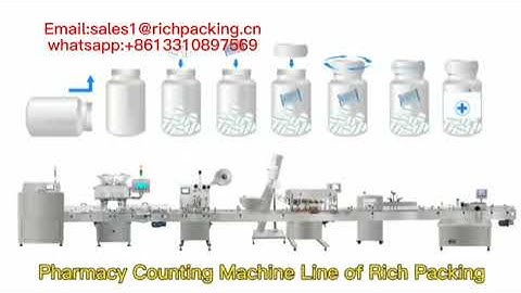 16 lane counting and bottling line