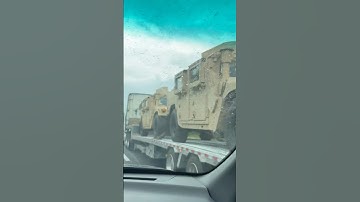 New up armored Humvee