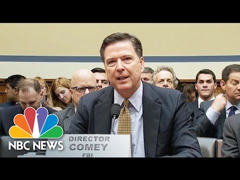 James Comey:  No Evidence That Hillary Clinton Knew She Broke The Law | NBC News