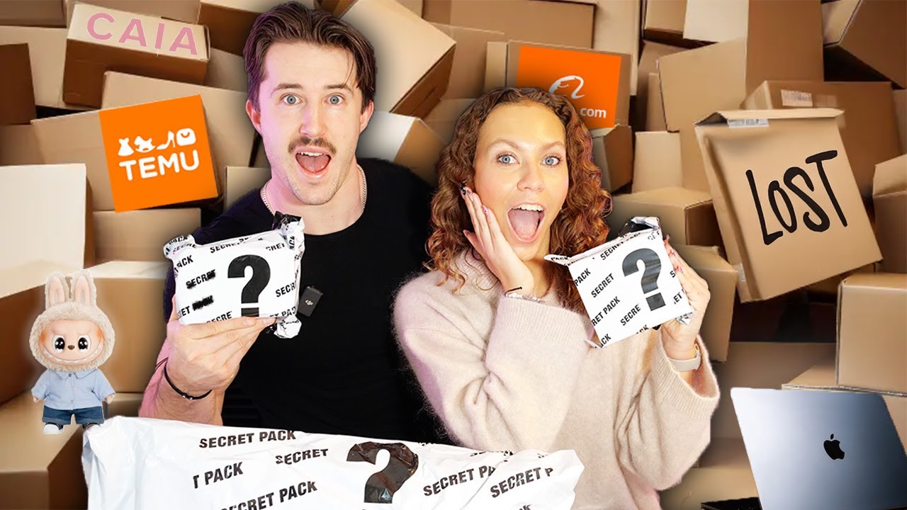 VI ÖPPNAR BORTTAPPADE PAKET📦