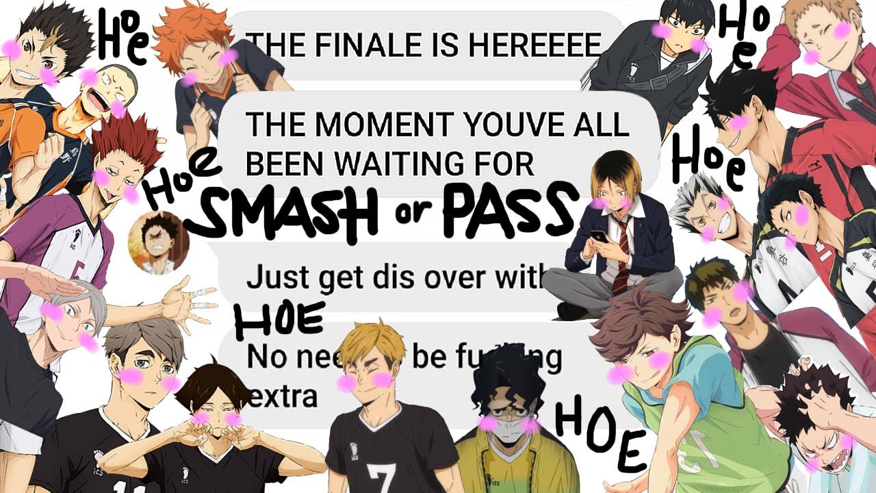 Smash or Pass FINALE (Chaotic GC) FUNNY AF (Haikyuu Text)