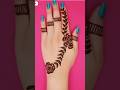 #very easy simple #back hand mehndi designs #mehndidesign #youtubeshort #mehndi # trending video