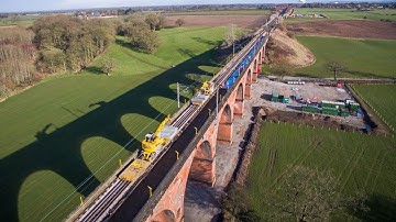 RAILWAY VIADUCT RENEWAL (full project in time lapse)