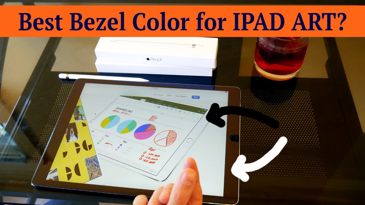 New IPAD PRO Should You Get the White or Black Bezel? YouTube